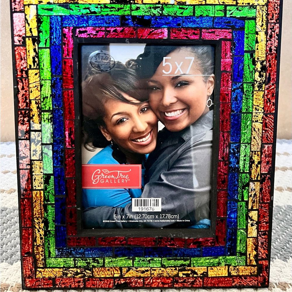 Colorful Mosaic Frame - Picture 2 of 4